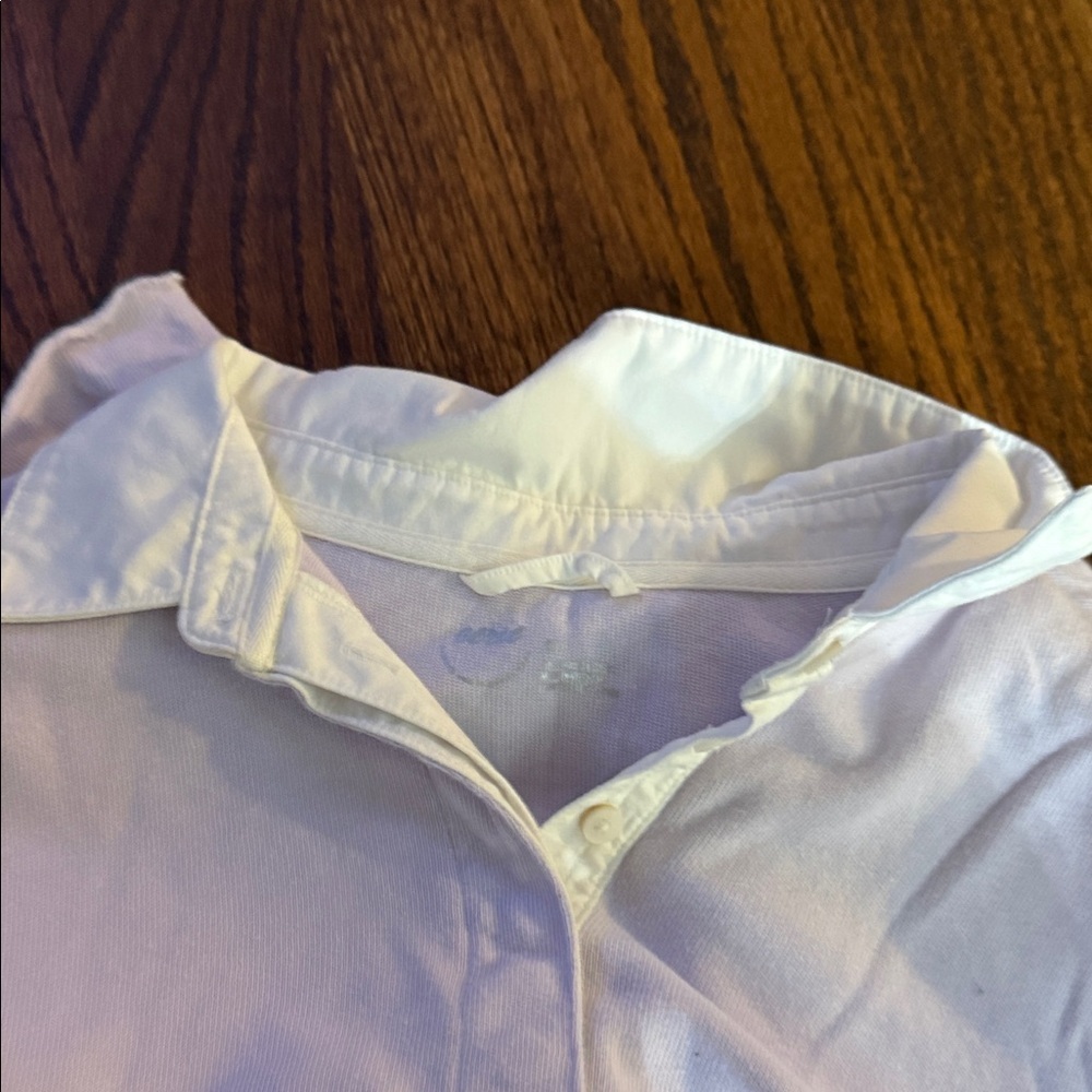 Aerie Light Purple Collared Long Sleeve Shirt - Picture 4 of 5